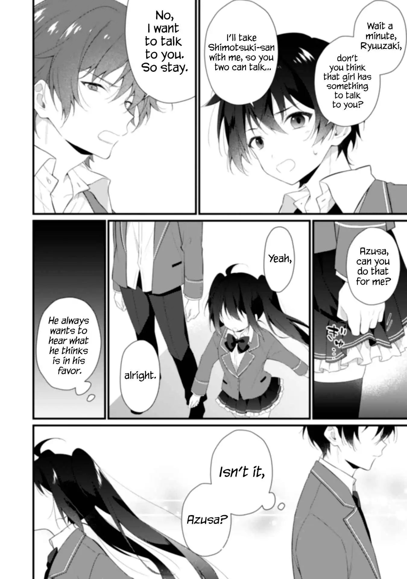 Shimotsuki-san Likes the Mob ~This Shy Girl is Only Sweet Towards Me~ Chapter 3 11